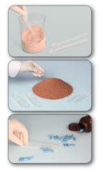 sustainable green sample sampling plastic tool polystyrene "sustainability goal" disposable sustainability PLA polylactic "polylactic acid" resin petroleum renewable resource "renewable resource" polymer polystyrene polypropylene FDA food drug cosmetic gr